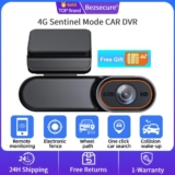 מצלמת רכב PEGATISAN 4K עם 4G